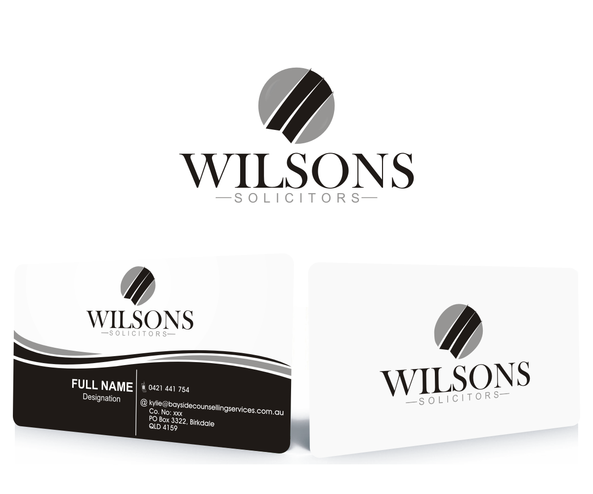 Logo Design by Sarah Graphic for Wilsons Solicitors | Design: #4909132