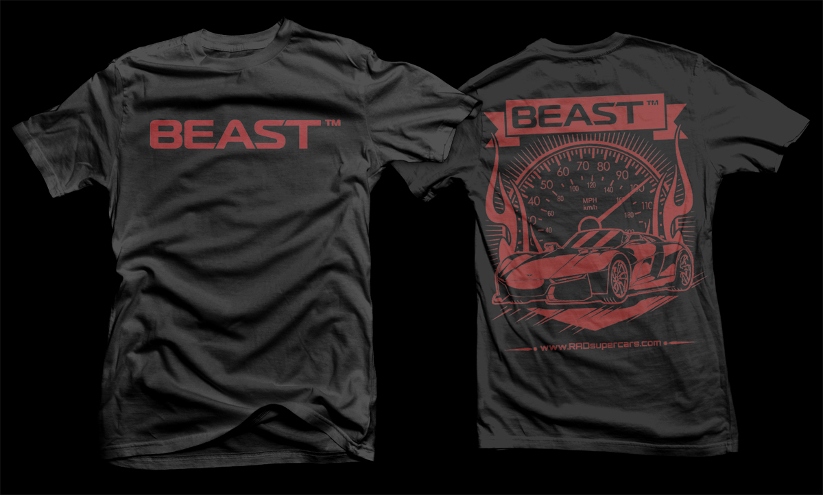 T-shirt Design by D'Mono for Rezvani Motors | Design #4882091