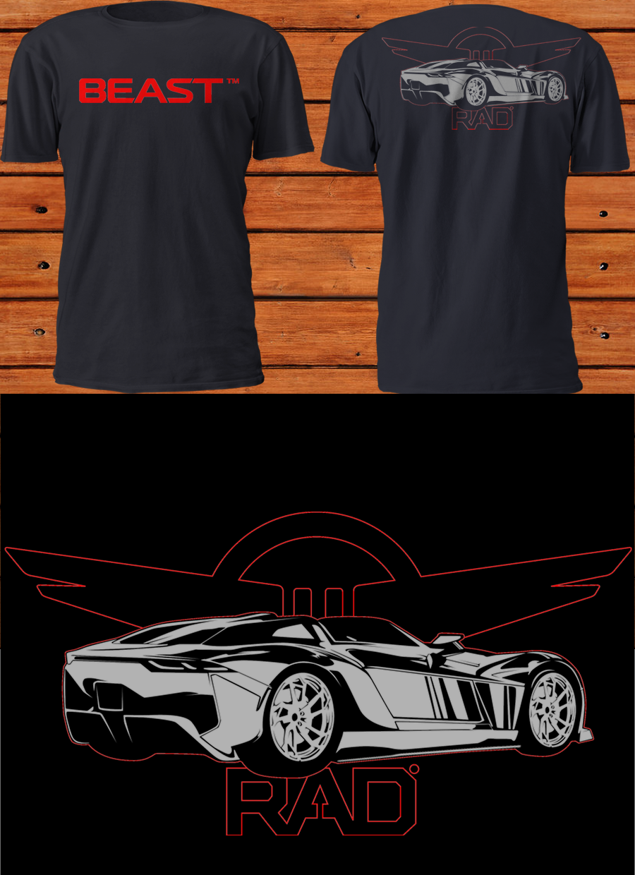 T-shirt Design by a.o.d for Rezvani Motors | Design #4878797
