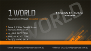 Business Card Design by Nishu Raina