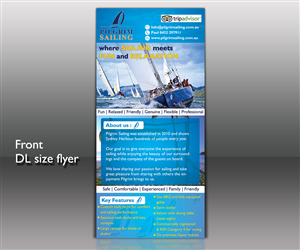 Flyer Design by Offbeat Visuals for Pilgrim Sailing Pty Ltd | Design #4881412