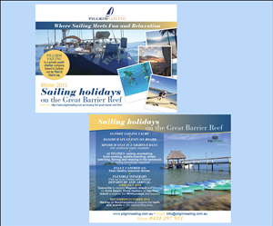 Flyer-Design von Michele_co für Pilgrim Sailing Pty Ltd | Design: #4900761