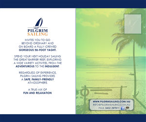 Flyer-Design von cassandraLH für Pilgrim Sailing Pty Ltd | Design: #4919316