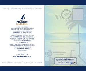Flyer-Design von cassandraLH für Pilgrim Sailing Pty Ltd | Design: #4944394