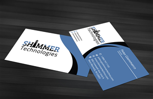 Business Card Design by HollyBlue Studio for Shimmer Technologies | Design: #4895566