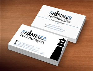 Business Card Design by Lanka Ama for Shimmer Technologies | Design: #4858362