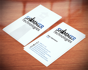 Business Card Design by Lanka Ama for Shimmer Technologies | Design: #4858380