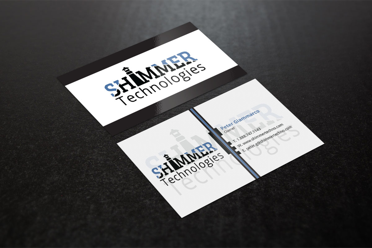 Diseño de Tarjeta de Presentación por Verified artistry (Design garden) para Shimmer Technologies | Diseño #4862791