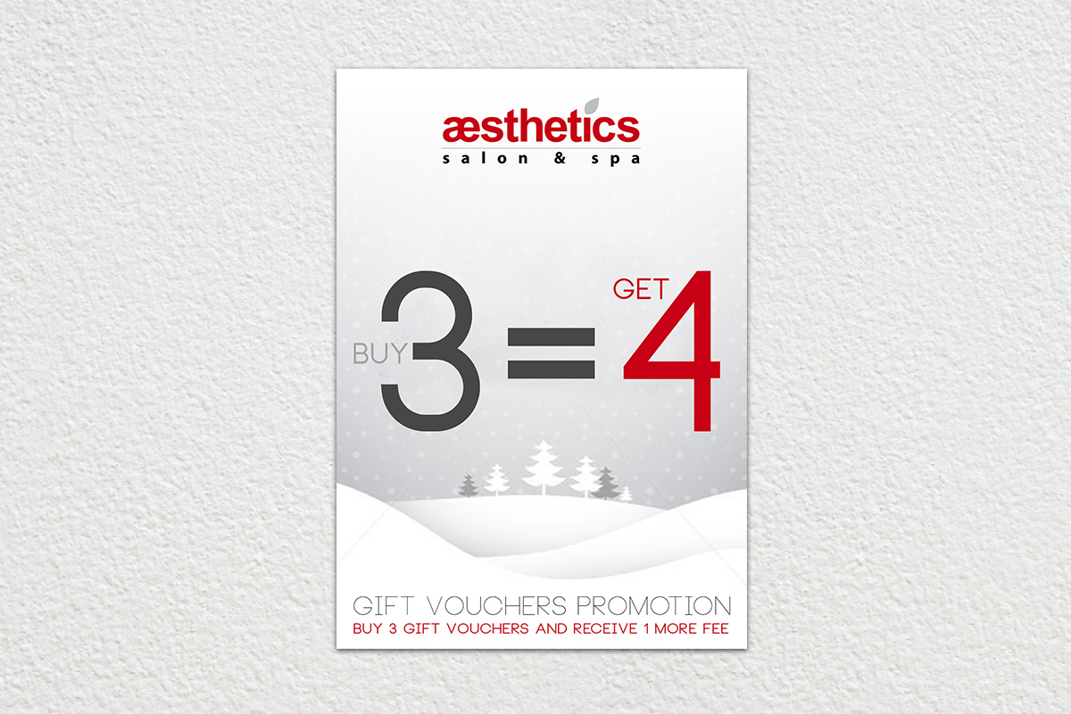Diseño de Póster por Svetlin Angelov para aesthetics salon  spa | Diseño #4870723
