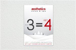 Diseño de Póster por Svetlin Angelov para aesthetics salon  spa | Diseño: #4870723