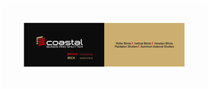 Visitenkarten-Design von cb1318 für Coastal Blinds & Shutters | Design: #4870519