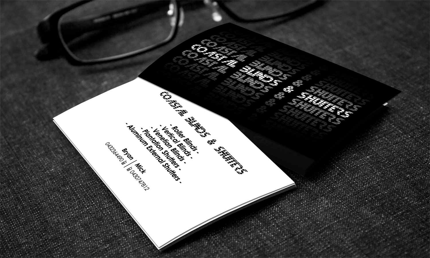 Business Card Design by Stylez Designz for Coastal Blinds & Shutters | Design #4867931