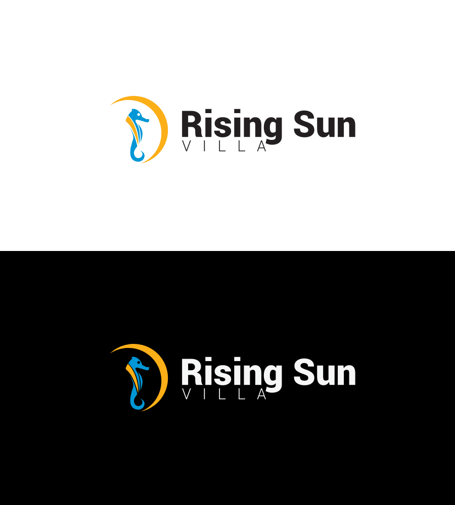 Logo Design by ketoprofen for Villa Rising Sun  | Design #4915591