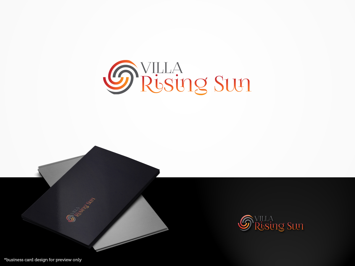 Logo Design by ArtSamurai for Villa Rising Sun  | Design #4865371