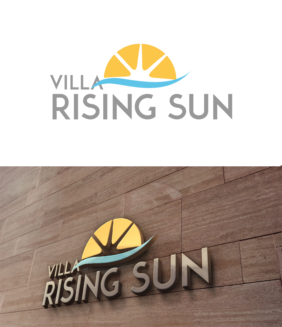 Logo Design by trufya for Villa Rising Sun  | Design #4929201