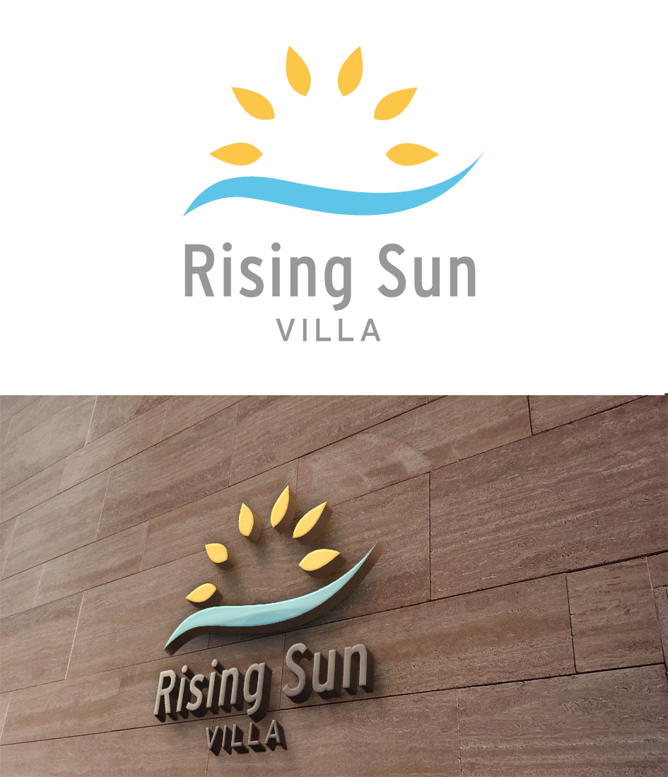 Logo Design by trufya for Villa Rising Sun  | Design #4929206