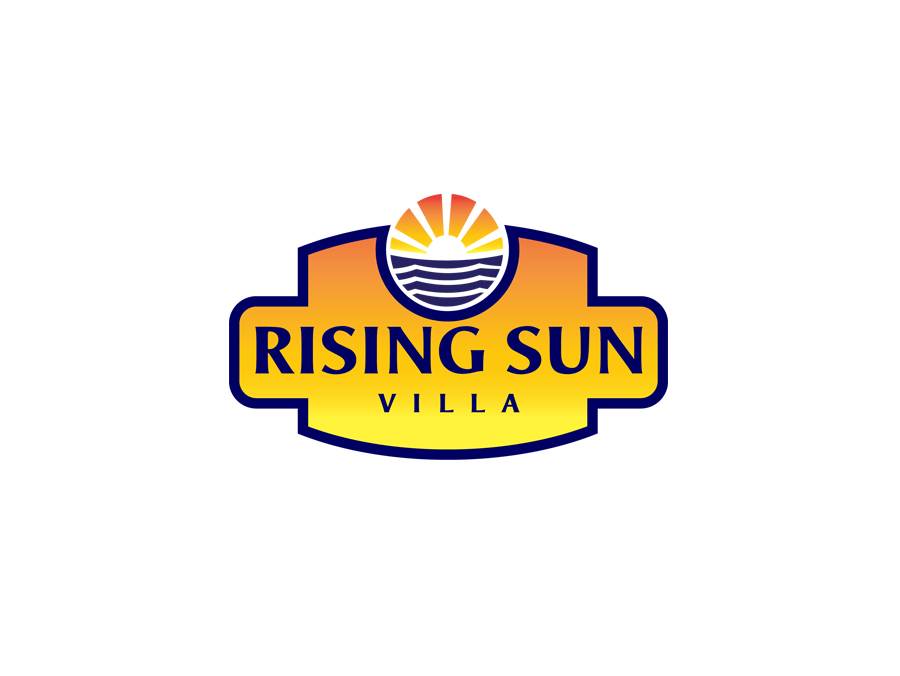Logo Design by Spektron Designs for Villa Rising Sun  | Design #4935763