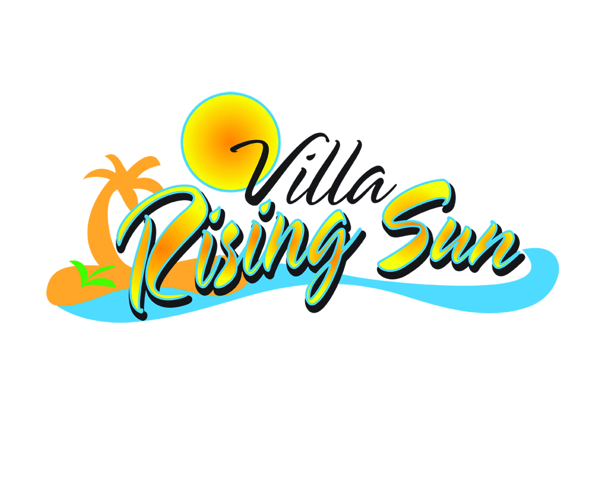 Logo Design by Hot Rod for Villa Rising Sun  | Design #4868677