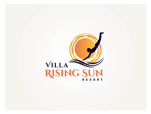Logo Design by wonderland for Villa Rising Sun  | Design: #4860186