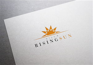 Diseño de Logo por CR8TIVE CODE para Villa Rising Sun  | Diseño #4861022