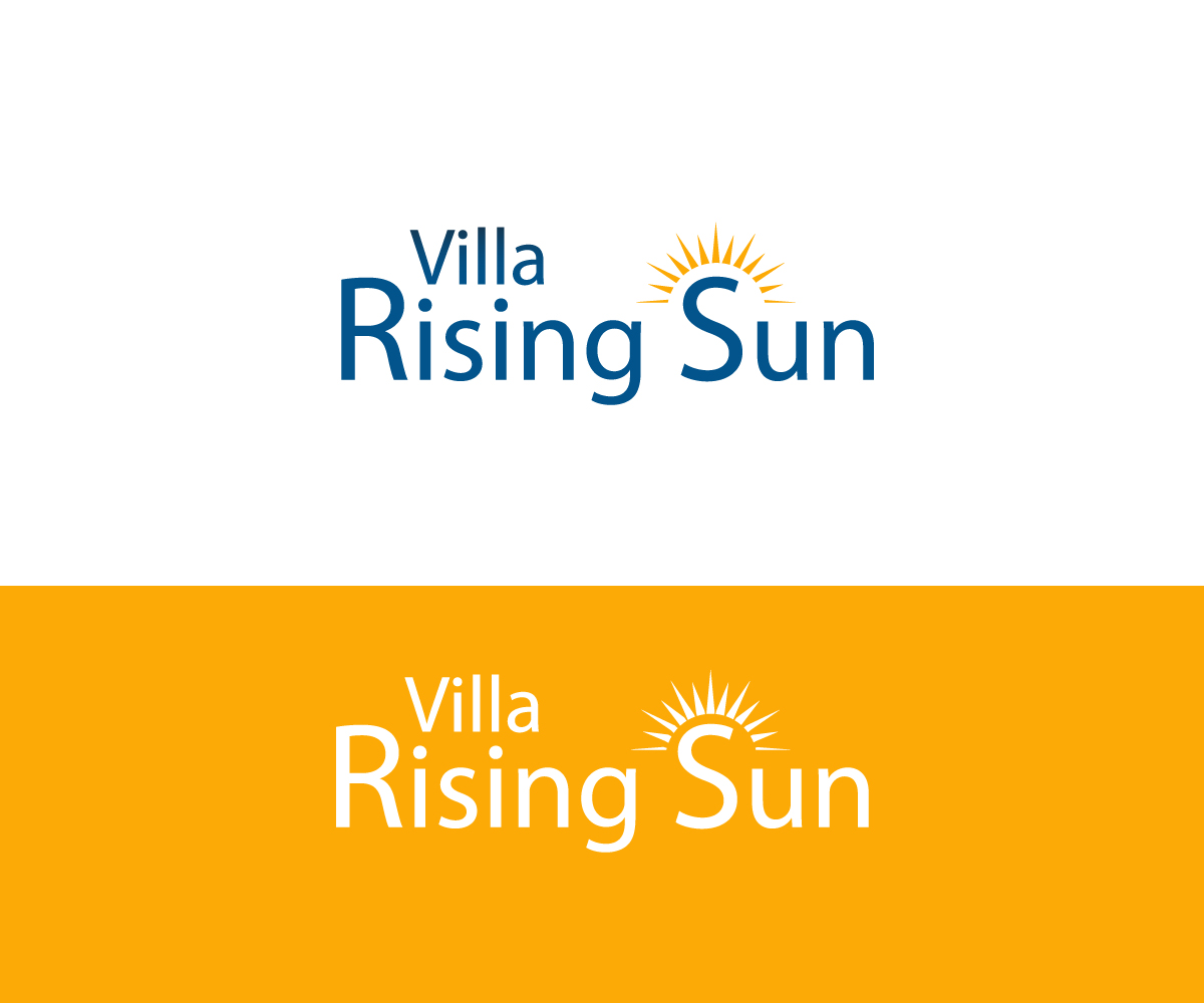 Logo Design by webpagesol for Villa Rising Sun  | Design #4934302