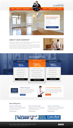 Web Design by pb for Sacramento Inspection LLC | Design: #4909380