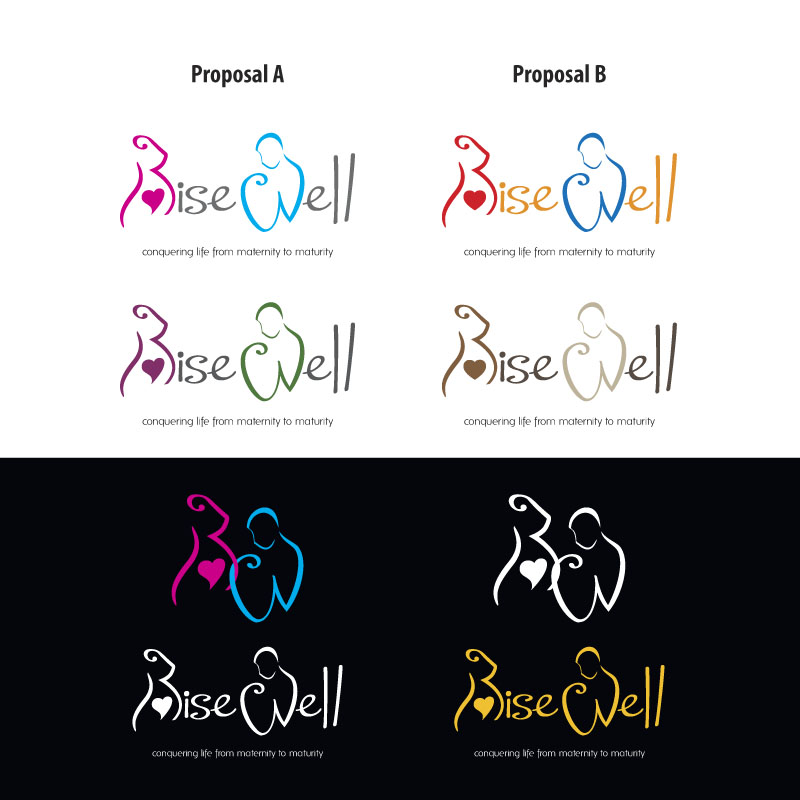 Logo Design by gilbert j for Rise Well | Design #1381187