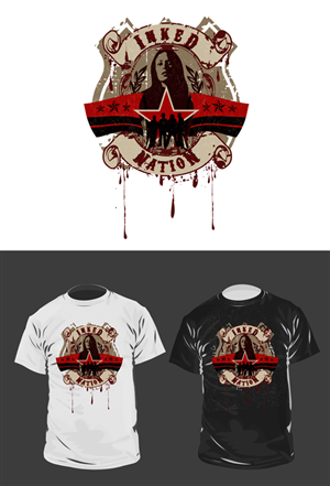 T-shirt Design by disign