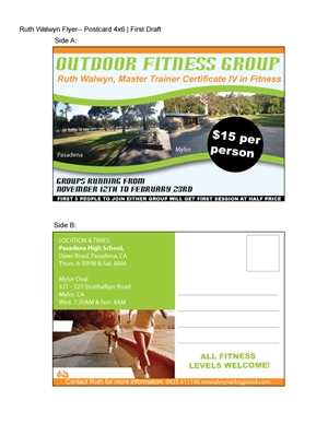 Flyer Design by Alycia Marie for this project | Design: #4868380