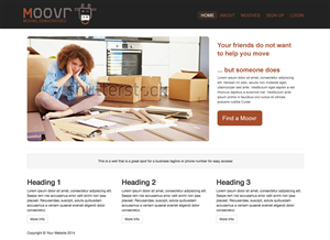 Landing Page Design by bambicorro