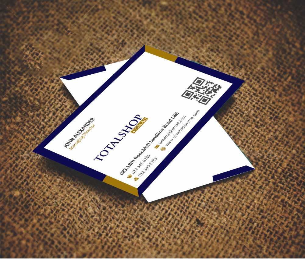 Visitenkarten-Design von AwsomeD für Totalshop.com.au | Design #4891218