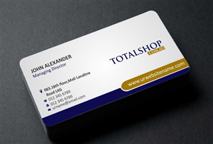 Business Card Design by AwsomeD for Totalshop.com.au | Design: #4891222