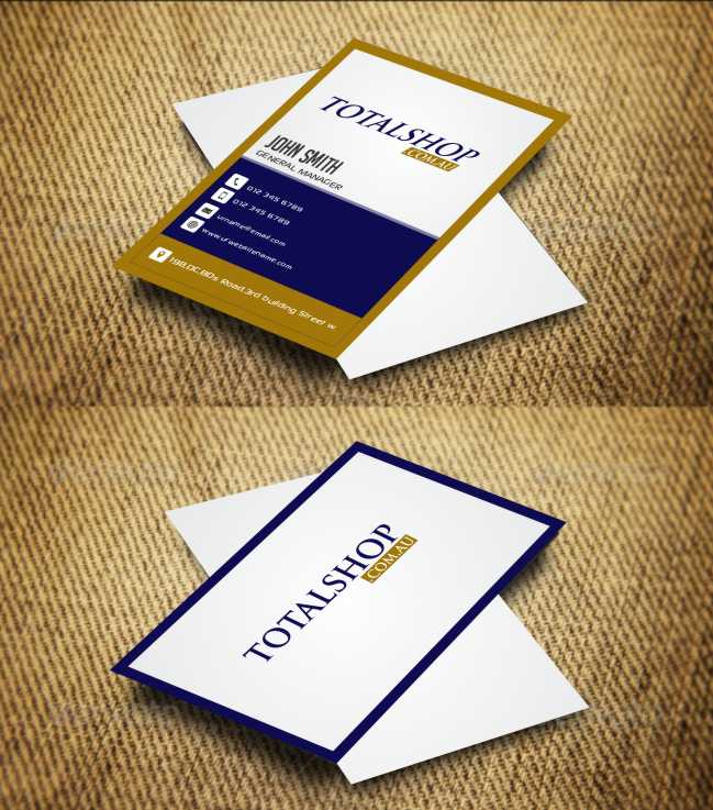 Visitenkarten-Design von AwsomeD für Totalshop.com.au | Design #4891230