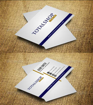 Business Card Design by AwsomeD for Totalshop.com.au | Design: #4891234