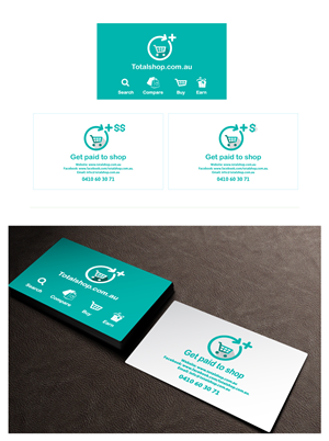 Business Card Design by Abel Kinyua for Totalshop.com.au | Design: #4999257