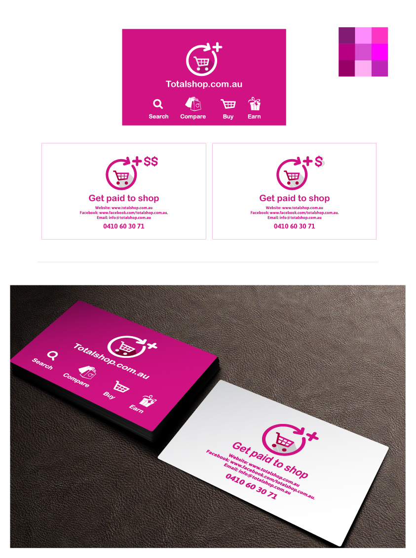 Business Card Design by Abel Kinyua for Totalshop.com.au | Design #4999260