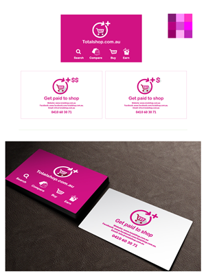 Business Card Design by Abel Kinyua for Totalshop.com.au | Design: #4999260