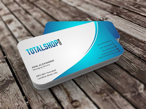 Business Card Design by szabist for Totalshop.com.au | Design #4891680