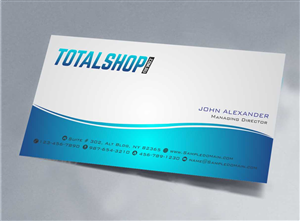 Design de Carte de Visite par szabist pour Totalshop.com.au | Design : #4891689
