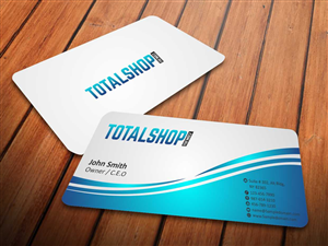 Business Card Design by szabist for Totalshop.com.au | Design: #4891691
