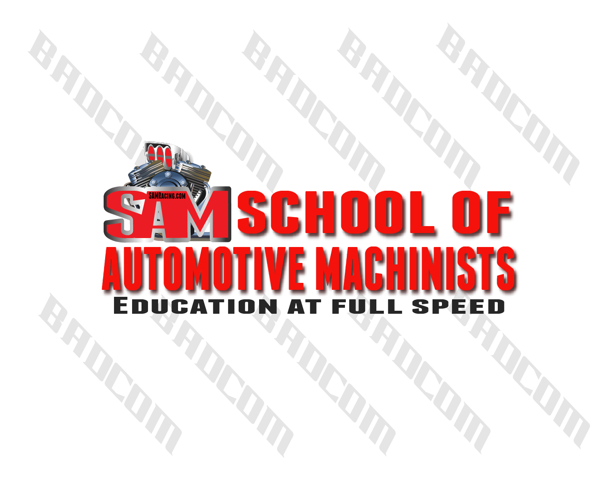Logo Design by Badcom for School of Automotive Machinist | Design #1394307