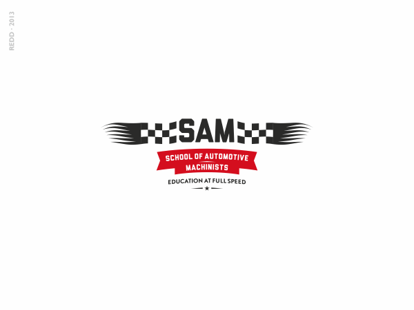Logo Design by Redd for School of Automotive Machinist | Design #1406726