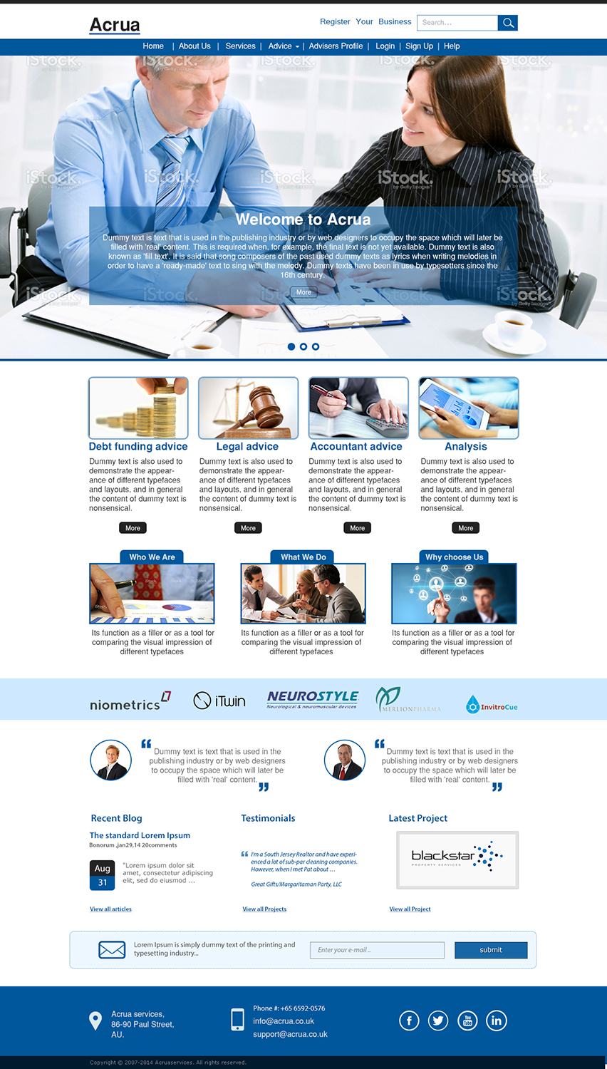 Web Design by Wings on web for this project | Design #4959922