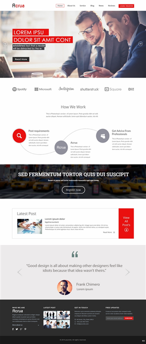 Web Design by pb for this project | Design: #4878609