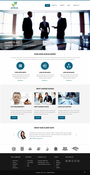 Web Design by pb for this project | Design: #4878613