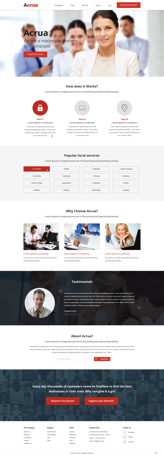 Web Design by pb for this project | Design #4878635