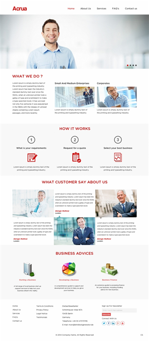 Web Design by pb for this project | Design: #4885145