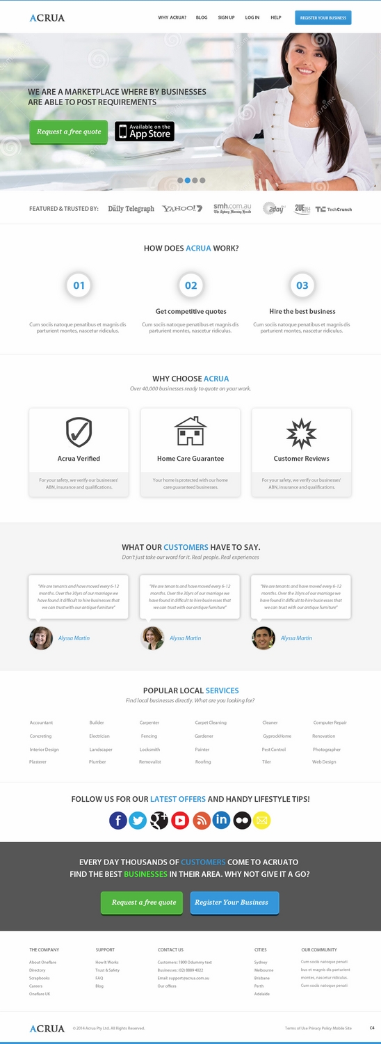 Web Design by pb for this project | Design #4885361
