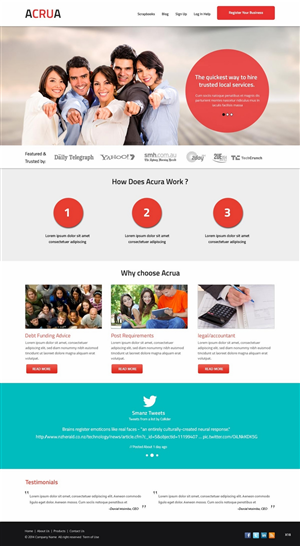 Web Design by pb for this project | Design: #4885400