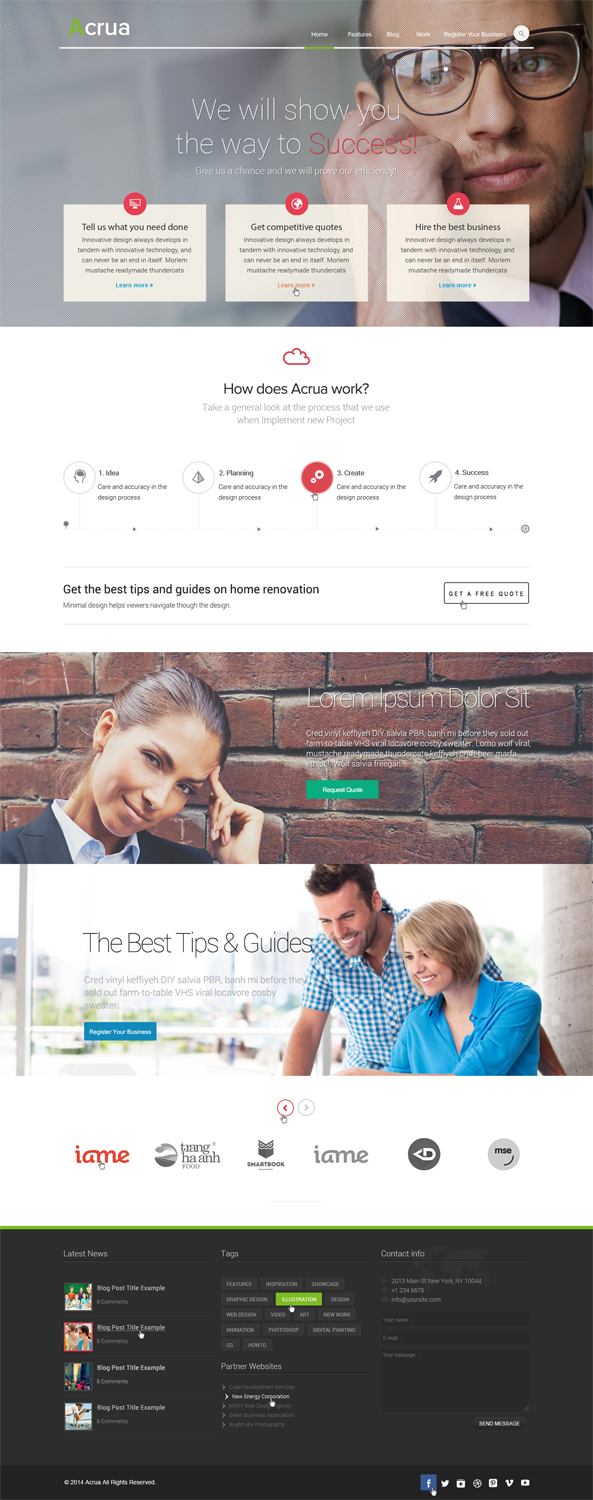 Web Design by iLibart for this project | Design #4910947